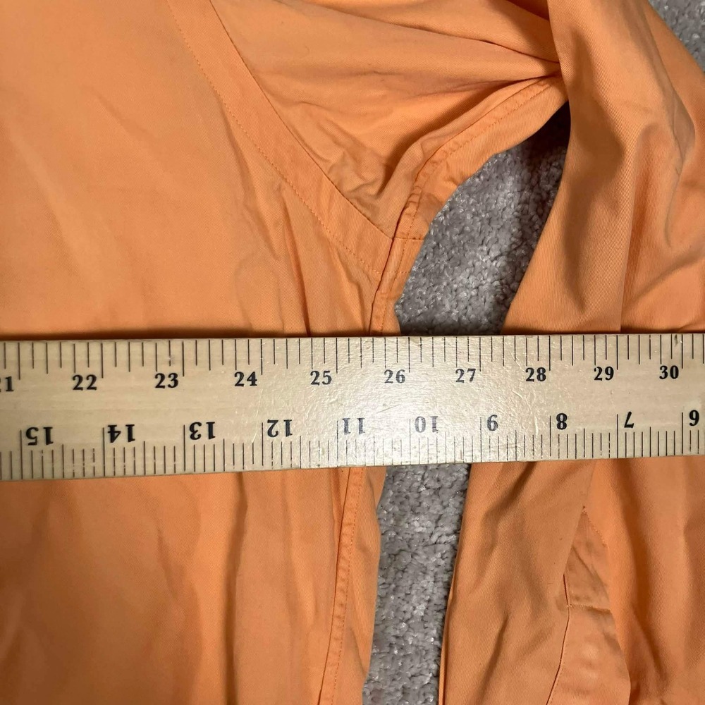 Vtg Ralph Lauren Button Down Shirt Lot 2 Mens M Orange Blaire Blake Long Sleeve - Picture 15 of 16